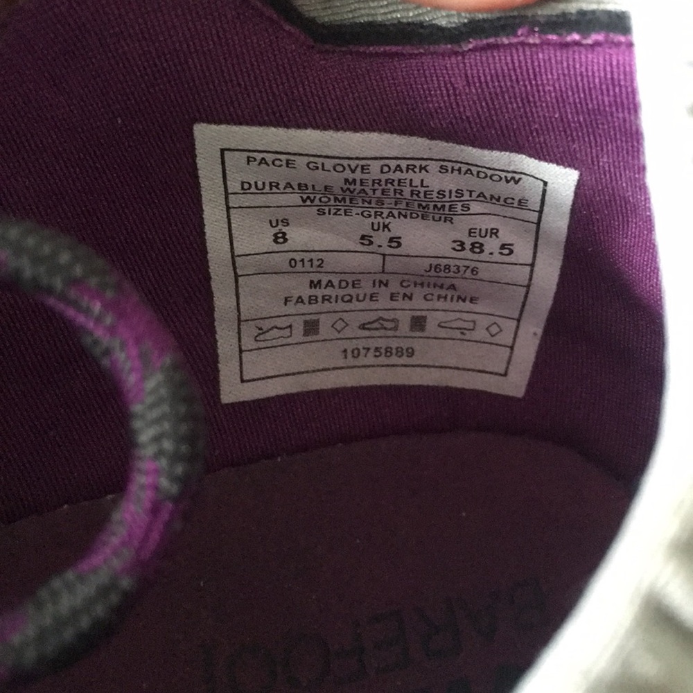Merrell pace glove dark shadow - Picture 7 of 8